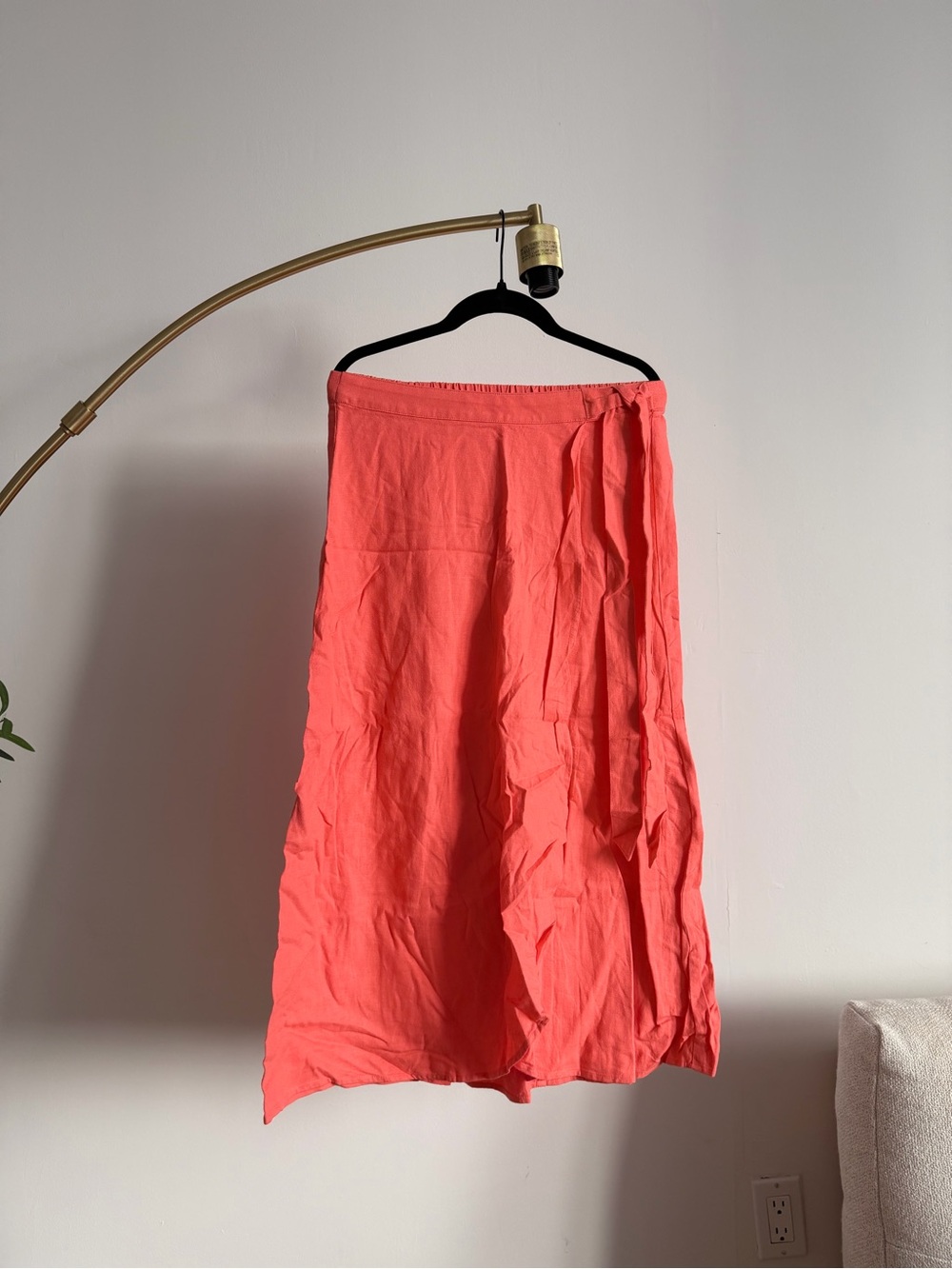 NWT JCrew Maxi Linen Skirt